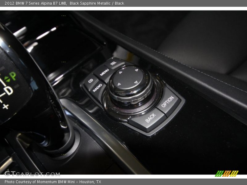 Controls of 2012 7 Series Alpina B7 LWB