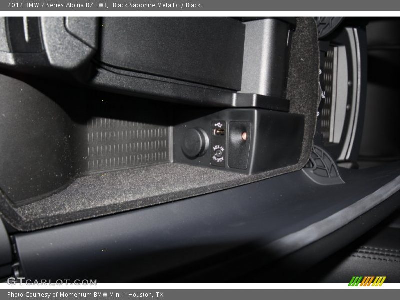 Black Sapphire Metallic / Black 2012 BMW 7 Series Alpina B7 LWB
