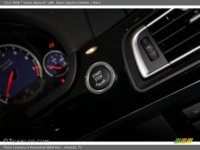 Controls of 2012 7 Series Alpina B7 LWB