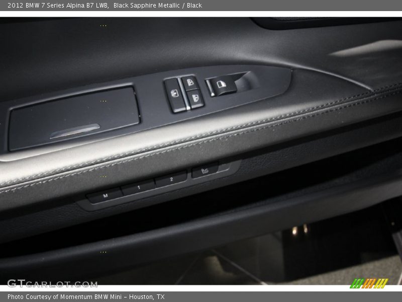 Black Sapphire Metallic / Black 2012 BMW 7 Series Alpina B7 LWB