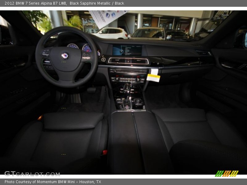 Black Sapphire Metallic / Black 2012 BMW 7 Series Alpina B7 LWB