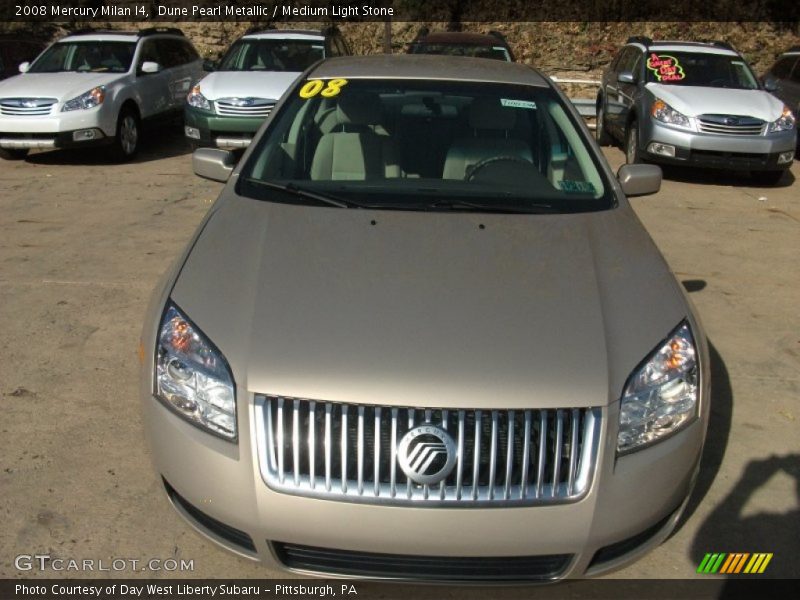 Dune Pearl Metallic / Medium Light Stone 2008 Mercury Milan I4