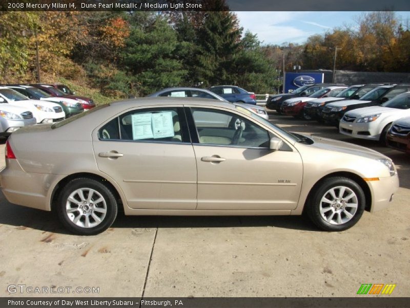 Dune Pearl Metallic / Medium Light Stone 2008 Mercury Milan I4