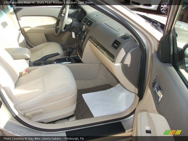 Dune Pearl Metallic / Medium Light Stone 2008 Mercury Milan I4