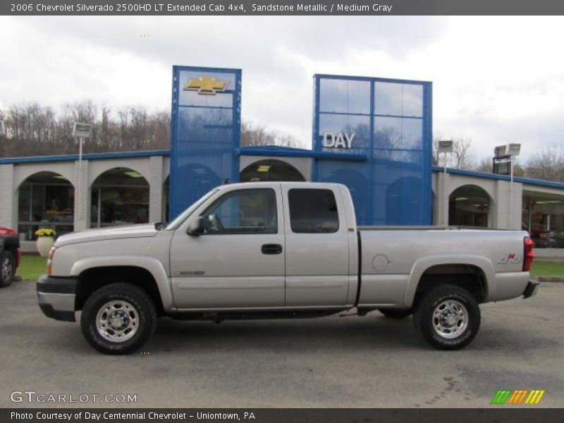 Sandstone Metallic / Medium Gray 2006 Chevrolet Silverado 2500HD LT Extended Cab 4x4