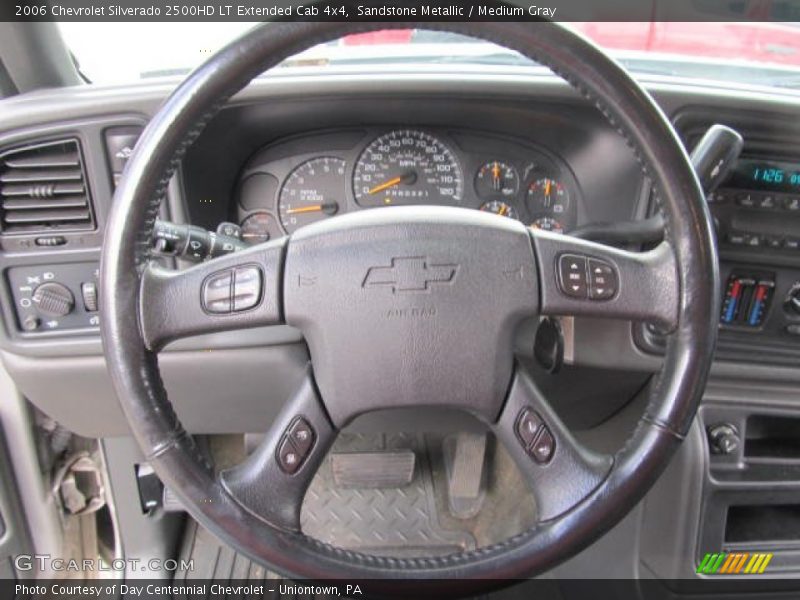 Sandstone Metallic / Medium Gray 2006 Chevrolet Silverado 2500HD LT Extended Cab 4x4