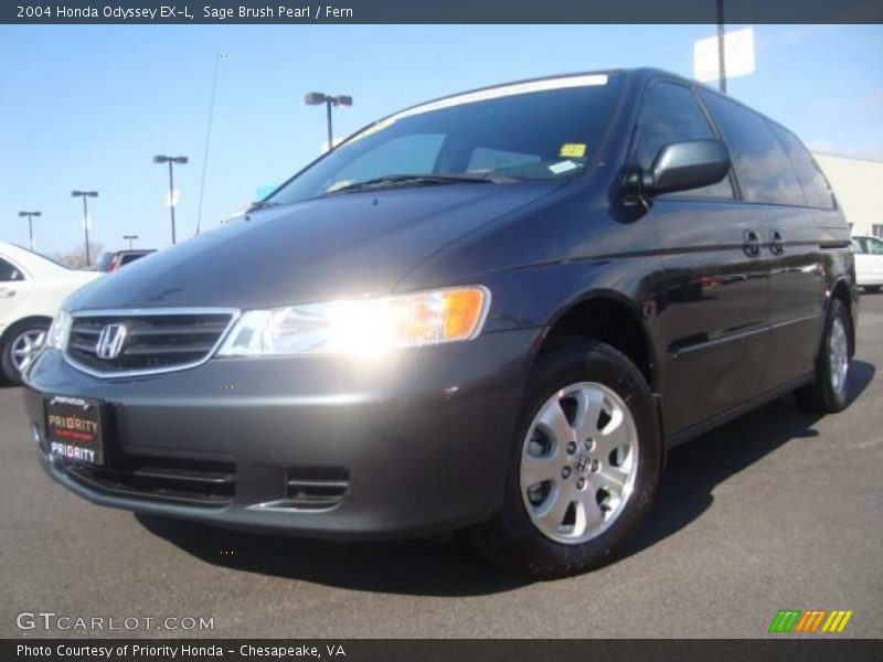Sage Brush Pearl / Fern 2004 Honda Odyssey EX-L