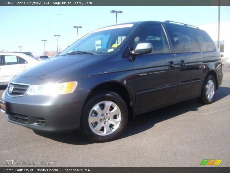 Sage Brush Pearl / Fern 2004 Honda Odyssey EX-L