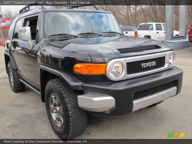 Black Diamond / Dark Charcoal 2007 Toyota FJ Cruiser 4WD