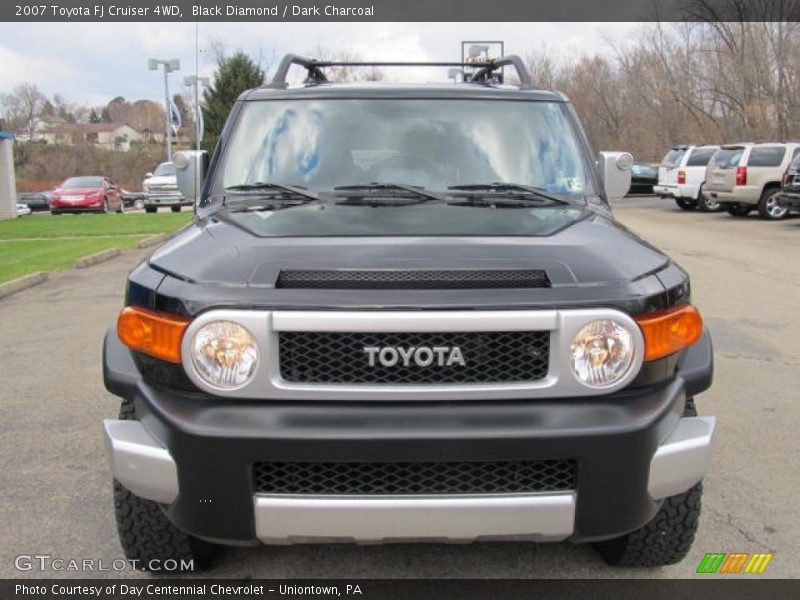Black Diamond / Dark Charcoal 2007 Toyota FJ Cruiser 4WD