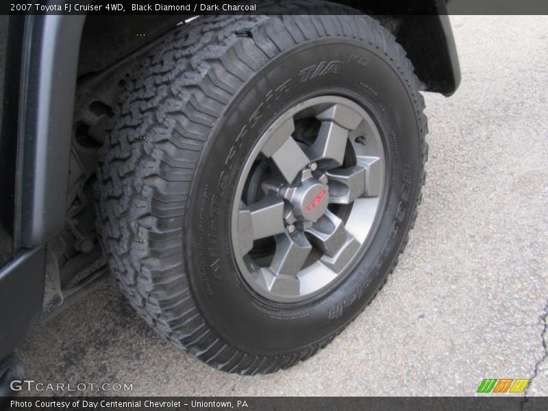 Black Diamond / Dark Charcoal 2007 Toyota FJ Cruiser 4WD