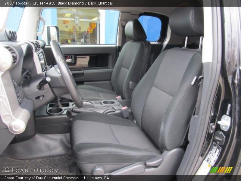 Black Diamond / Dark Charcoal 2007 Toyota FJ Cruiser 4WD