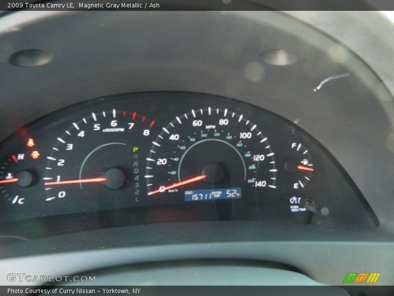 Magnetic Gray Metallic / Ash 2009 Toyota Camry LE