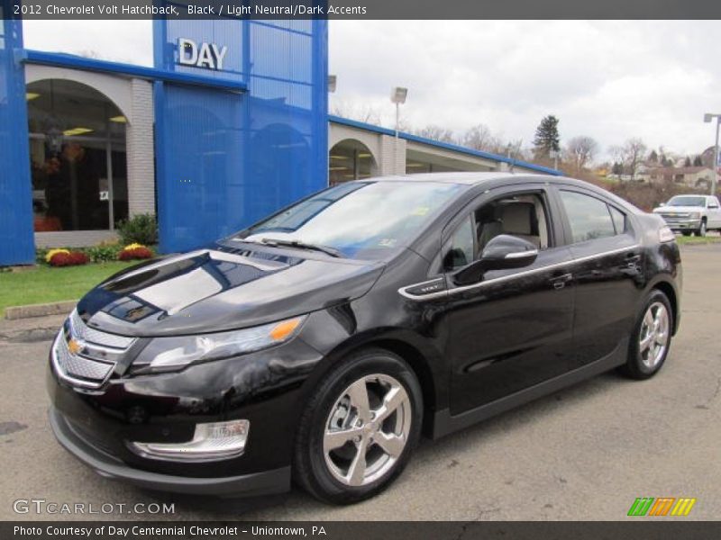 Black / Light Neutral/Dark Accents 2012 Chevrolet Volt Hatchback