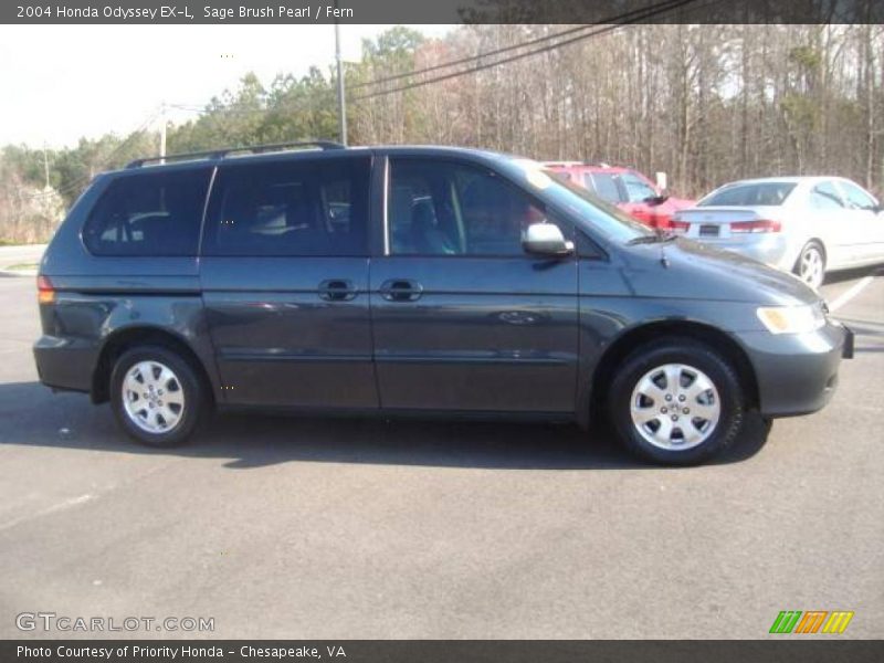 Sage Brush Pearl / Fern 2004 Honda Odyssey EX-L