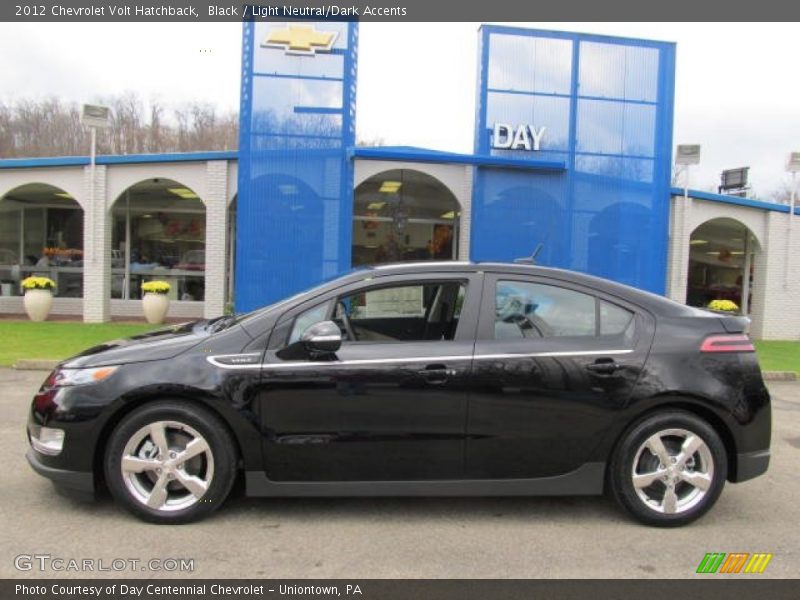 Black / Light Neutral/Dark Accents 2012 Chevrolet Volt Hatchback