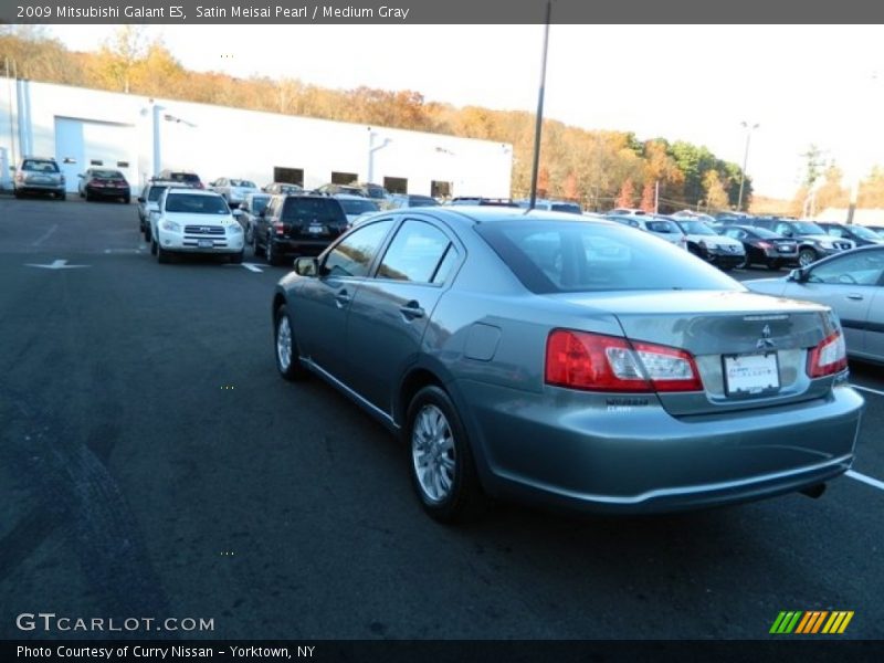 Satin Meisai Pearl / Medium Gray 2009 Mitsubishi Galant ES
