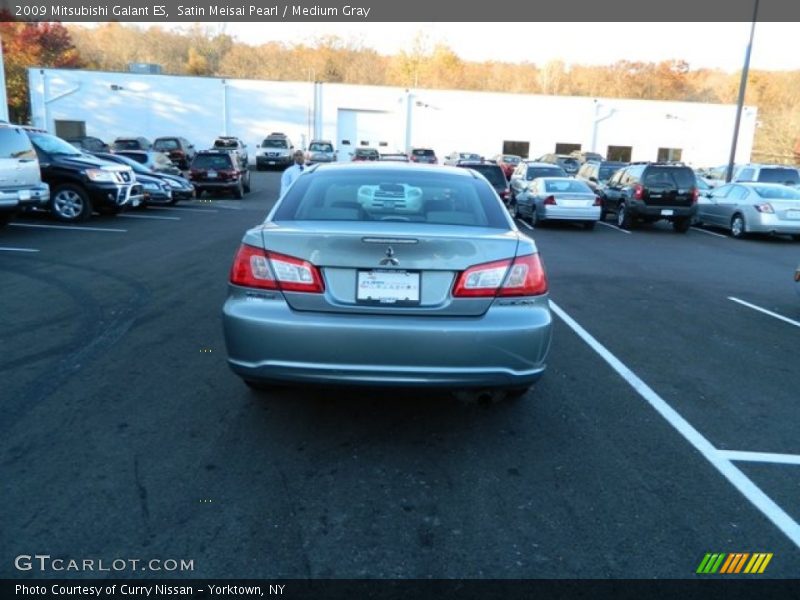 Satin Meisai Pearl / Medium Gray 2009 Mitsubishi Galant ES