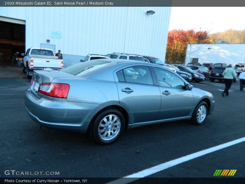 Satin Meisai Pearl / Medium Gray 2009 Mitsubishi Galant ES