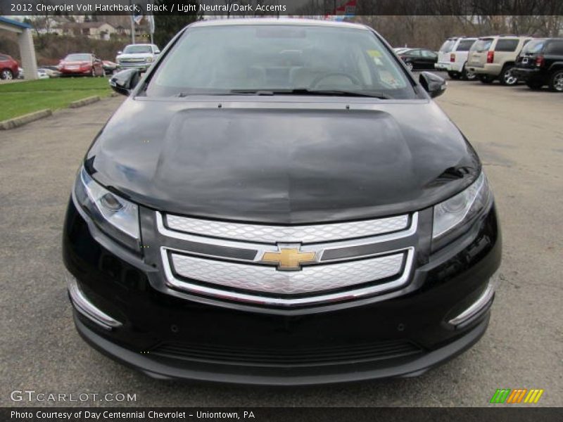Black / Light Neutral/Dark Accents 2012 Chevrolet Volt Hatchback