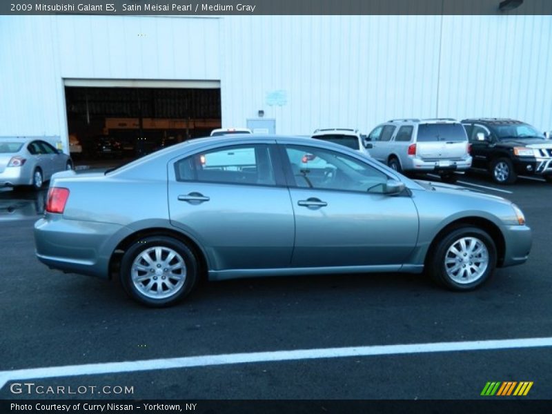 Satin Meisai Pearl / Medium Gray 2009 Mitsubishi Galant ES