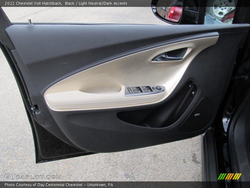 Black / Light Neutral/Dark Accents 2012 Chevrolet Volt Hatchback