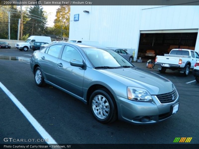 Satin Meisai Pearl / Medium Gray 2009 Mitsubishi Galant ES