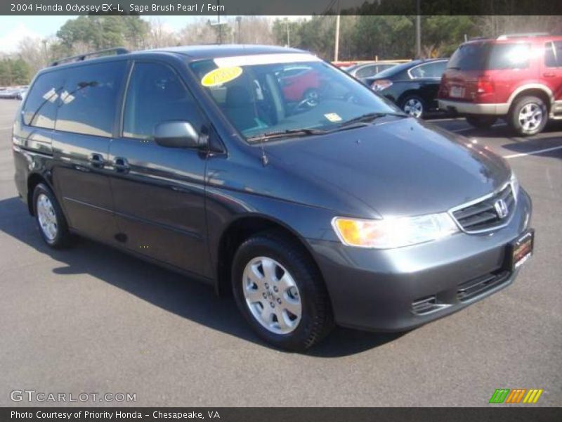 Sage Brush Pearl / Fern 2004 Honda Odyssey EX-L