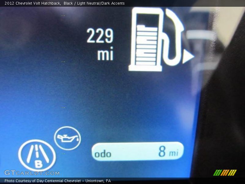 Black / Light Neutral/Dark Accents 2012 Chevrolet Volt Hatchback