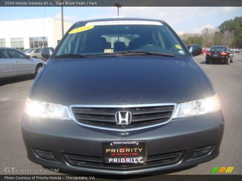 Sage Brush Pearl / Fern 2004 Honda Odyssey EX-L
