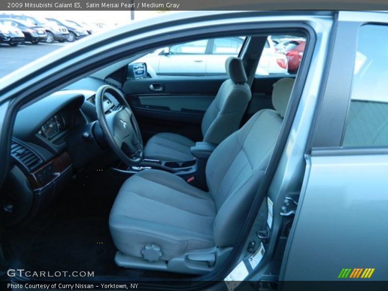 Satin Meisai Pearl / Medium Gray 2009 Mitsubishi Galant ES