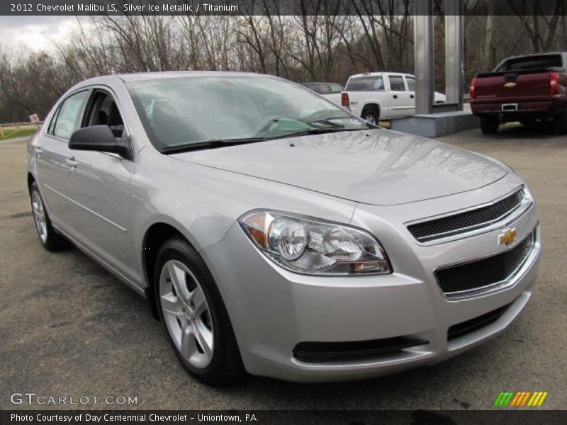 Silver Ice Metallic / Titanium 2012 Chevrolet Malibu LS