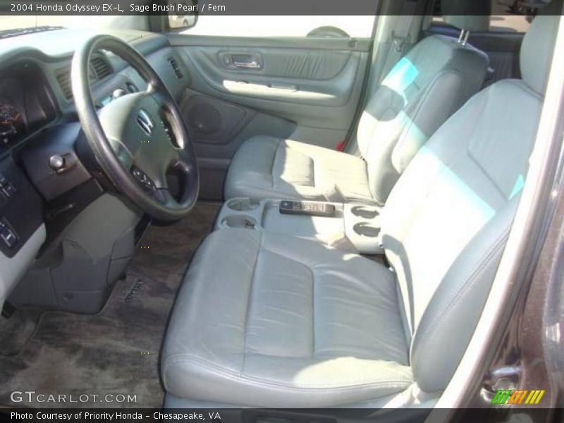 Sage Brush Pearl / Fern 2004 Honda Odyssey EX-L