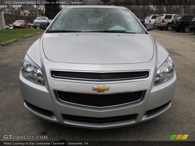 Silver Ice Metallic / Titanium 2012 Chevrolet Malibu LS