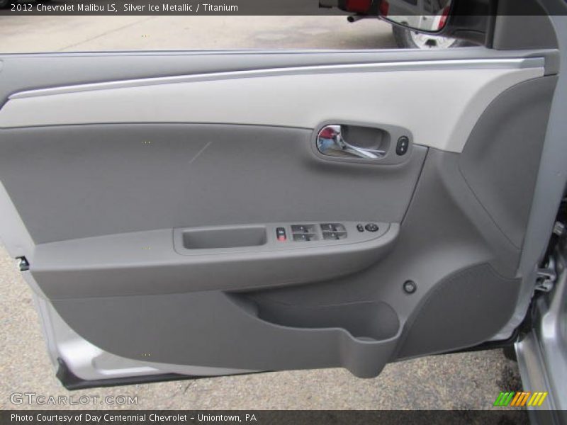 Silver Ice Metallic / Titanium 2012 Chevrolet Malibu LS