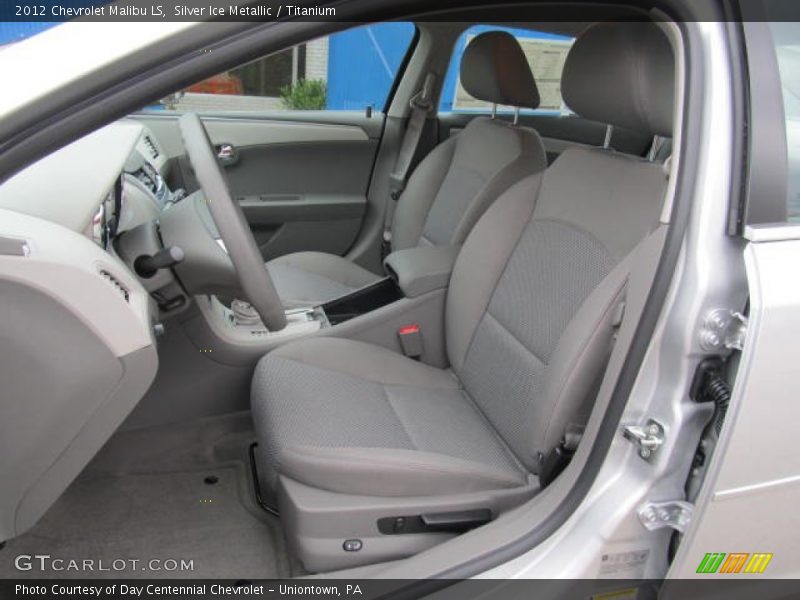 Silver Ice Metallic / Titanium 2012 Chevrolet Malibu LS