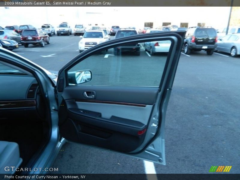 Satin Meisai Pearl / Medium Gray 2009 Mitsubishi Galant ES