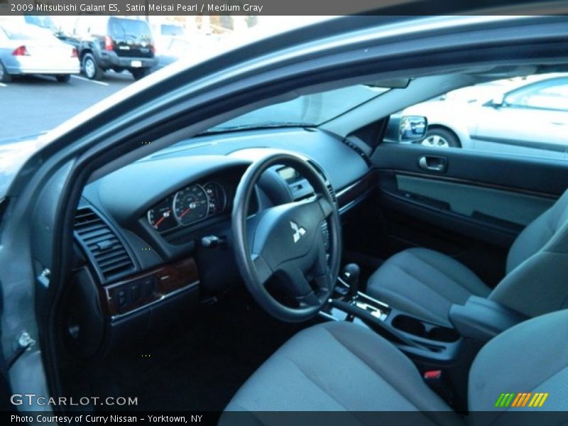 Satin Meisai Pearl / Medium Gray 2009 Mitsubishi Galant ES