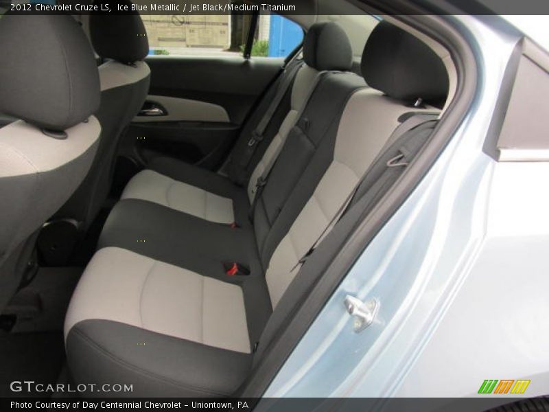 Ice Blue Metallic / Jet Black/Medium Titanium 2012 Chevrolet Cruze LS