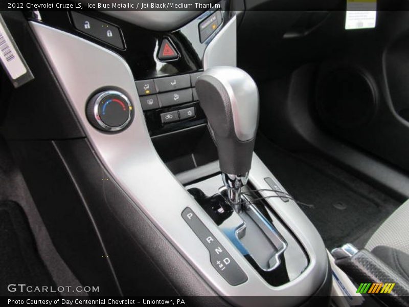 Ice Blue Metallic / Jet Black/Medium Titanium 2012 Chevrolet Cruze LS