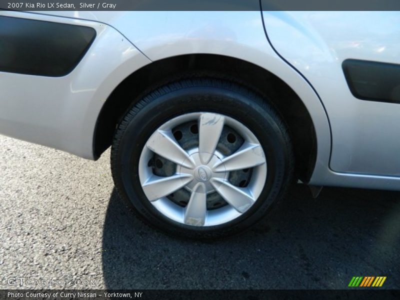 Silver / Gray 2007 Kia Rio LX Sedan