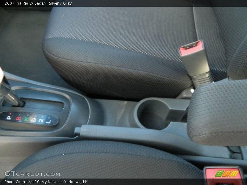 Silver / Gray 2007 Kia Rio LX Sedan