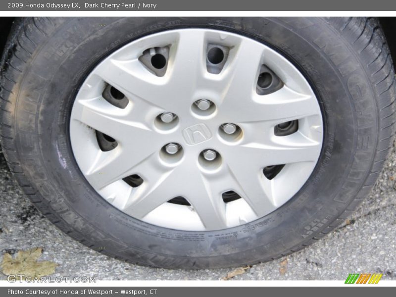 Dark Cherry Pearl / Ivory 2009 Honda Odyssey LX