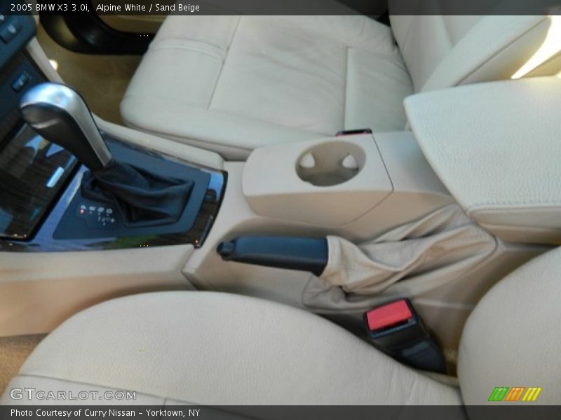 Alpine White / Sand Beige 2005 BMW X3 3.0i