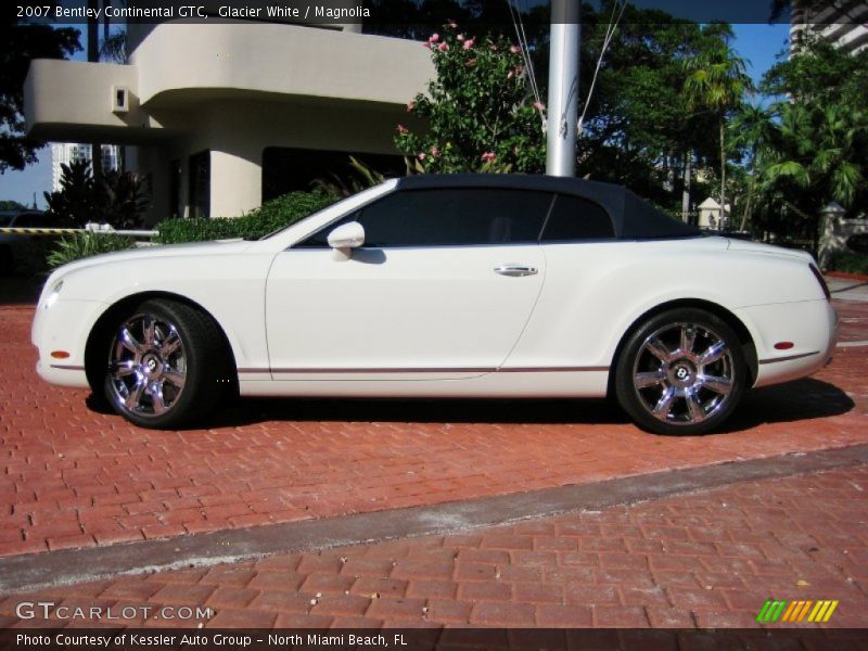 Glacier White / Magnolia 2007 Bentley Continental GTC