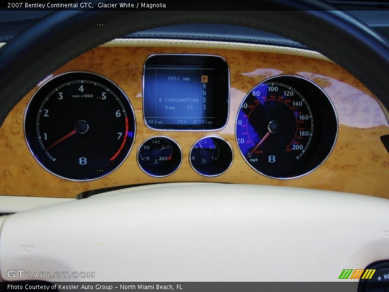  2007 Continental GTC   Gauges