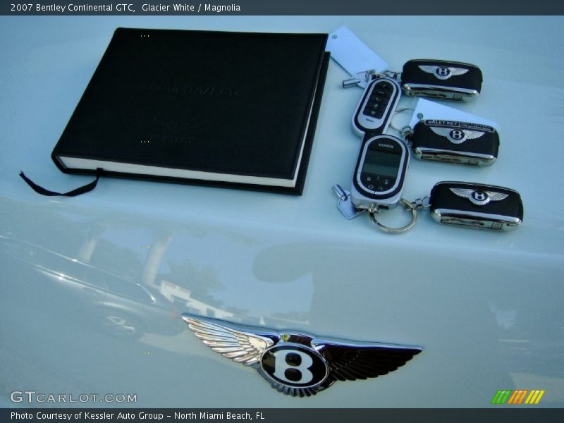 Keys of 2007 Continental GTC 