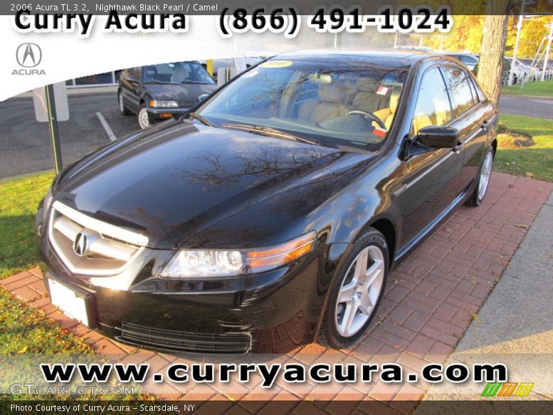 Nighthawk Black Pearl / Camel 2006 Acura TL 3.2
