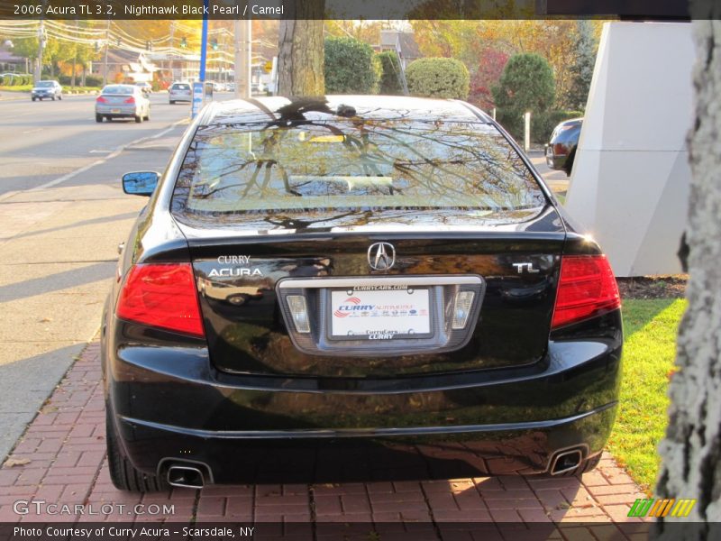 Nighthawk Black Pearl / Camel 2006 Acura TL 3.2