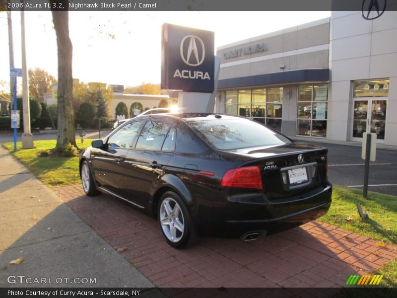 Nighthawk Black Pearl / Camel 2006 Acura TL 3.2